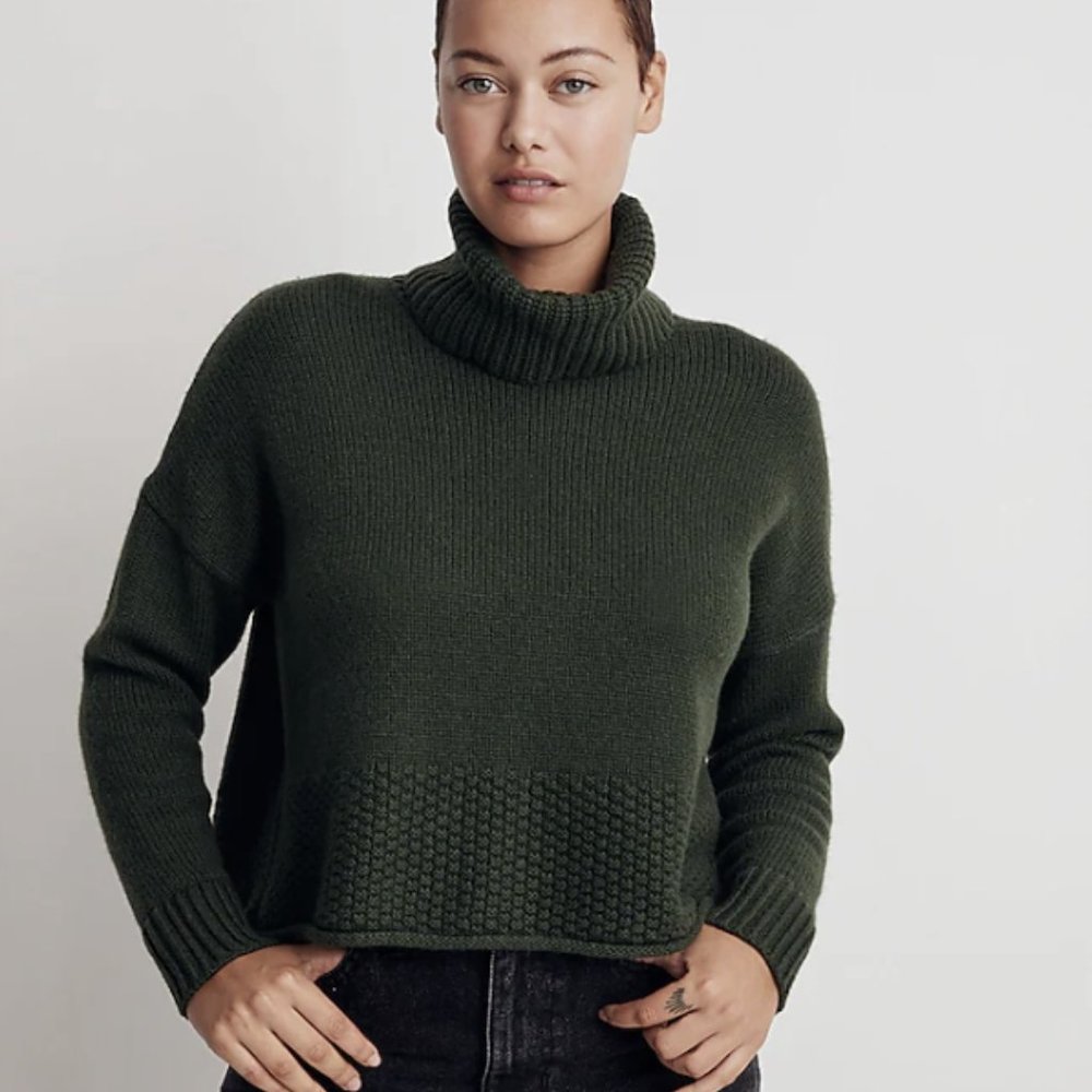 Madewell Sadler Turtleneck Sweater